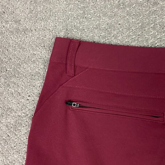 NWOT Bonobos Highland Tour Golf Pants Mens 35 x 32 Fit 36 x 31 Straight Burgundy - Picture 7 of 16